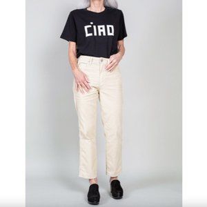 AMO Cream Straight Leg Pants
